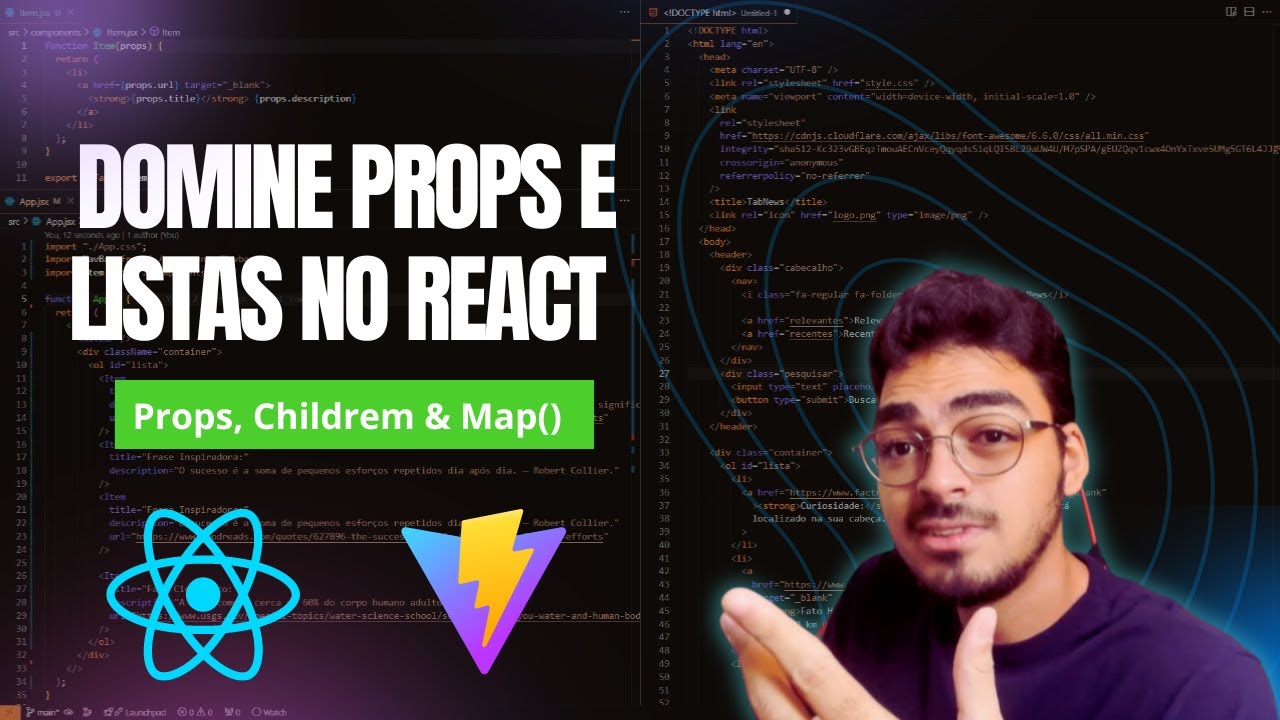 A Técnica Essencial que Todo Dev Precisa Saber: Props e map() no React ...