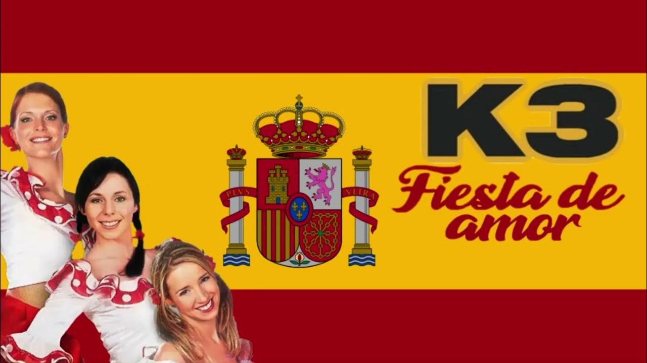 K3 Fiesta de amor (Karaoke + Acapella) YouTube