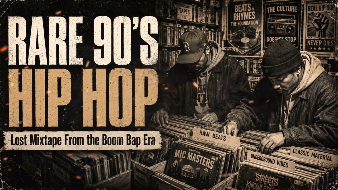 What Real Street Music Sounded Like - 90s Underground Rap Vinyl