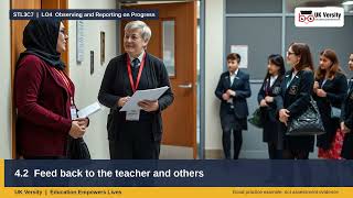Observing and Reporting on Progress | STL3C7 LO4 | NCFE Level 3 Supporting Teaching and Learning