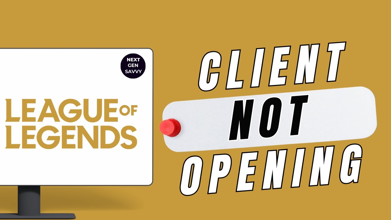 How To Fix League of Legends Client Not Opening - YouTube