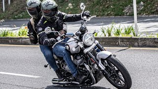 Super METEOR 650 Prueba con 2 Personas en Subida y Curvas!! Medina Motors