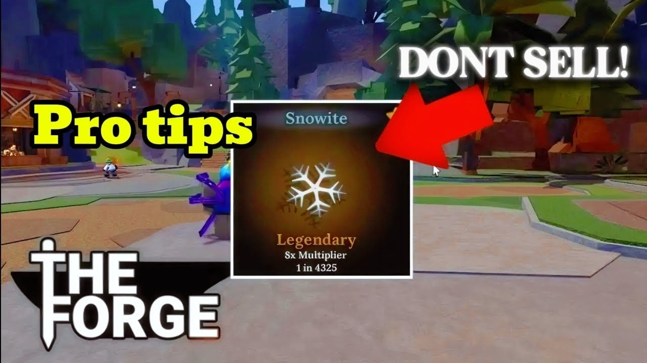 PRO TIPS You NEED in THE FORGE