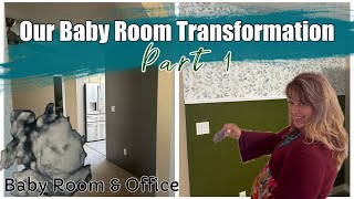 Room Transformation // Baby Room & Office