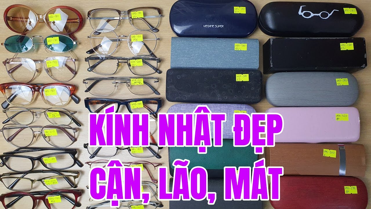 7/30 Session: Pricing 31 Beautiful Japanese Glasses, Prescription, Reading, Sunglasses - 0865.397...