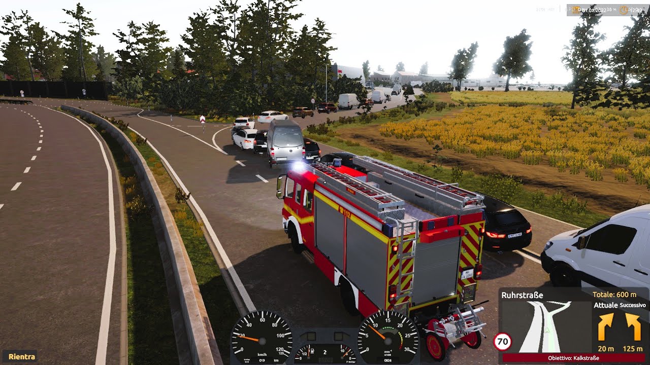 Emergency Call 112 – The Fire Fighting Simulation 2 | 4K | No Commentary ITA