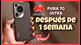 HUAWEI PURA 70 ULTRA DESPUÉS DE 1 SEMANA Os cuento MI EXPERIENCIA, MICRO G, notificaciones Y DEMÁS!✅ by 2Megapixels 22,964 views 3 weeks ago 13 minutes, 53 seconds