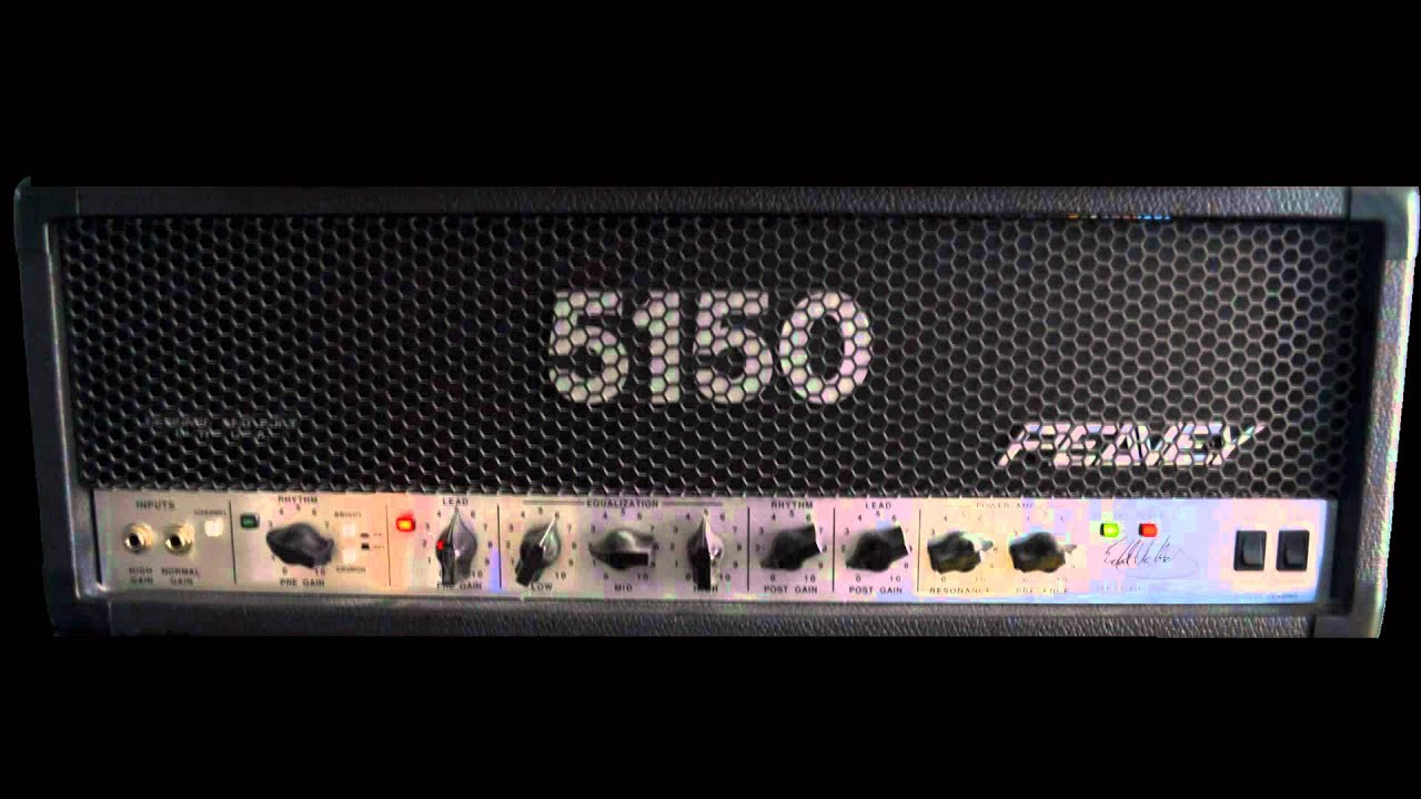 Peavey 5150 Vs Axe Fx II 6505 Model - YouTube