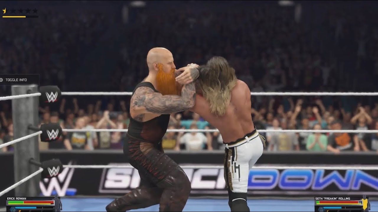 WWE 2K25 SmackDown Erick Rowan vs. Seth “Freakin” Rollins