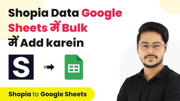 How to Add Data of New Shopia Content to Google Sheets in Bulk - Shopia Google Sheets Integration