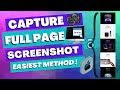 How to capture full web page screenshot on mac