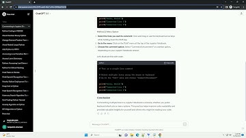 how to comment multiple lines in python jupyter notebook