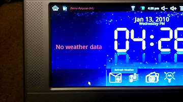 Sylvania 7" Netbook Running android 1.6 (donut)