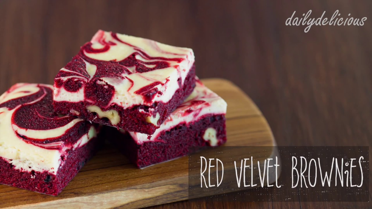Red velvet Brownies, เรดเวลเวด บราวนี่