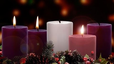 3rd Sunday Advent Wreath Lighting