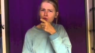 ASL 102 Unit 5 Expressive Exam