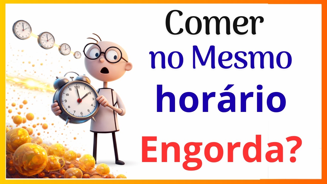O que Acontece com a Gordura quando você começa a comer sempre no mesmo horário? A Ciência Explica