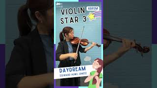 Daydream | Violin Star 3 | ABRSM | play-along | violin beginners shorts duovolce