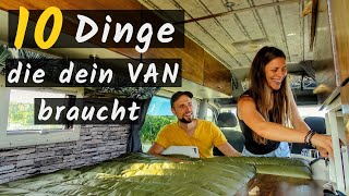 10 things your campervan conversion should definitely have | Vanlife