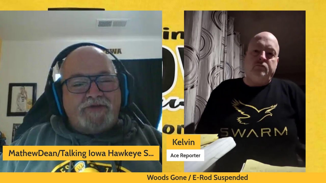 Iowa Hawkeyes / Levar Woods leaving / E-Rod Suspended from WBB