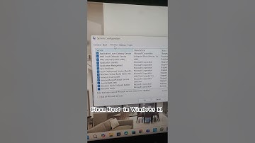 Clean Boot in Windows 11 #windows11 #CleanBoot #computertricks