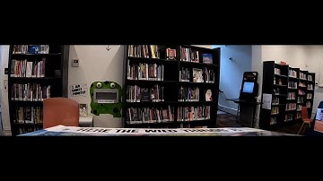 See what happens when you return a book at Kathleen Syme Library.