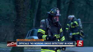 3 Dead, Firefighter Hurt In South Nashville Fire