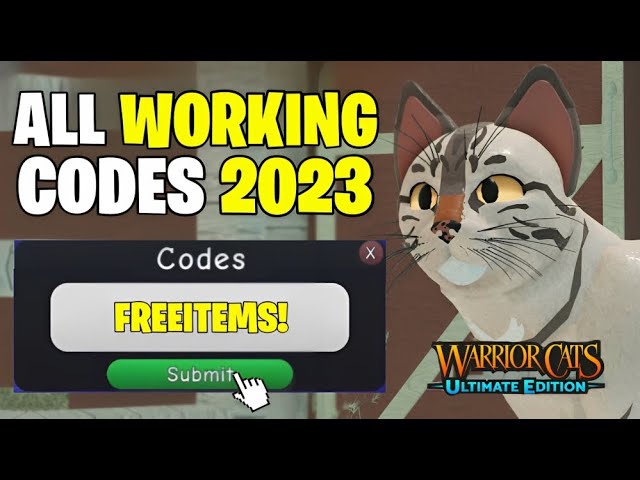 100% * Warrior Cats Codes 2023 - Roblox Warrior Cats Codes 2023 - Today New Warrior  Cats Codes 2023 