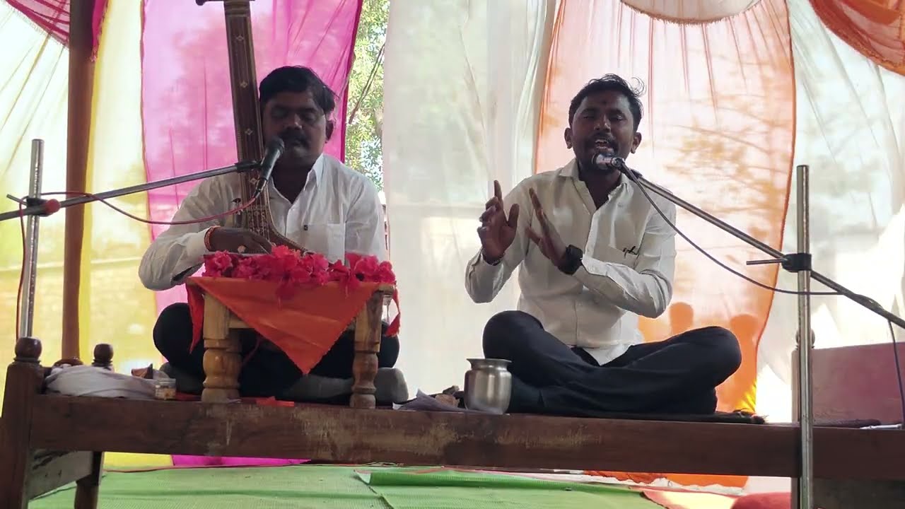 रामकथा मौ. बाभुळगाव ता धर्माबाद वाचक ह.भ.प देवानंद वडजे व सूचक मोहन भंडरवाड पिंपळगावकर