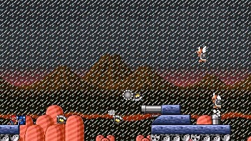 Super Mario Bros. X: The Invasion 2: Summer Sun Gameplay - Hardmode Tank (On Day Rain)