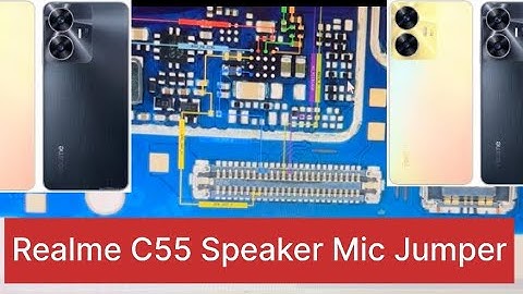 Realme c55 speaker mic Jumper solution.C55 speaker mic not working solve👍#youtube#mobilerepairing