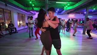 Clark and Pamela Bachata social dance at Dancelife X centre Toronto Sep 3 2022