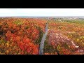 Fall Foliage Aerial Video @ Cheltenham Badlands, Caledon, Ontario, CANADA