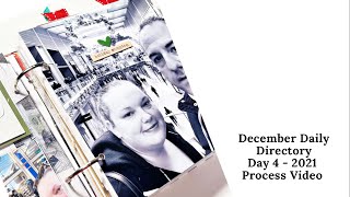 December Daily Directory Day 4  Process Video | ScrappyNerdUK