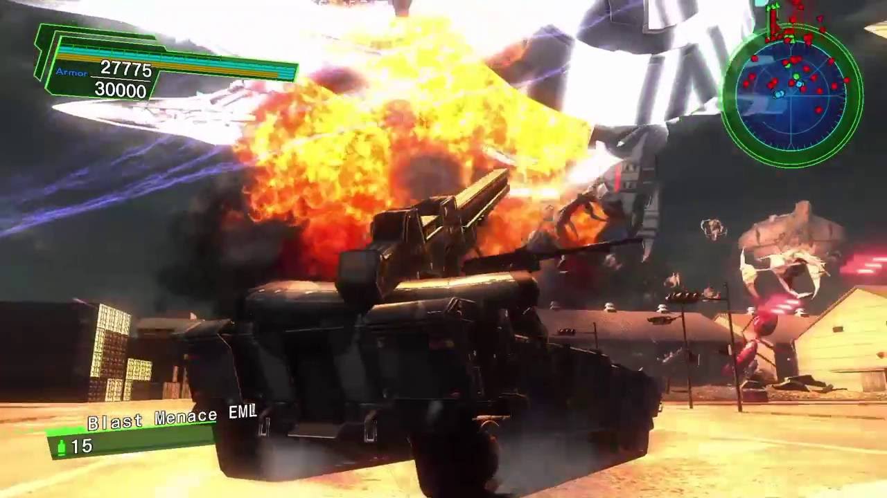 EDF Earth Defense Force 4.1 Mission 56 Transport Ship Surprise Attack Air Raider Inferno