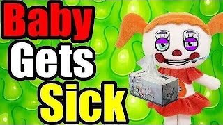 fnaf plush baby gets sick
