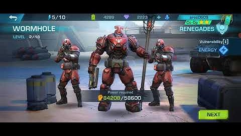 WormHole Level 1 and 2 Base Attack in Evolution 2 Battle for Utopia