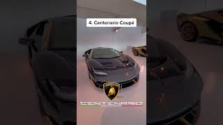 Pick your Favorite Lamborghini, Lamborghini Sian, Veneno, Sesto elemento, Centenario, Countach