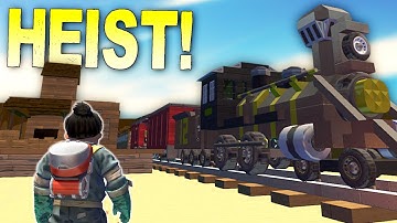 Multiplayer Bank Heist Challenge in the Wild West!