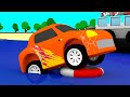 Orange Car TROUBLE Cartoon Cars Cartoons For Kids 