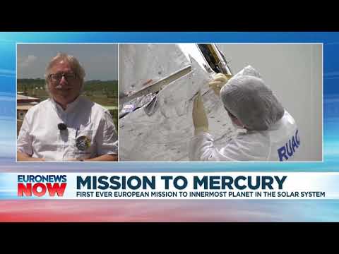 BepiColombo: ESA Director of Science, Gunter Hasinger, tells Euronews why Mercury is of interest