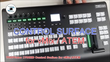 TYSTVideo 1700HD Control Surface for vMix/ATEM : unboxing .