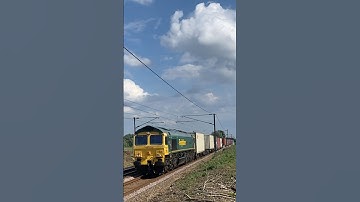 Class 66 with tones and thrash #train #class66 #tones