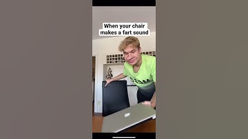 Thumbnail of When your chair makes a fart sound #shorts