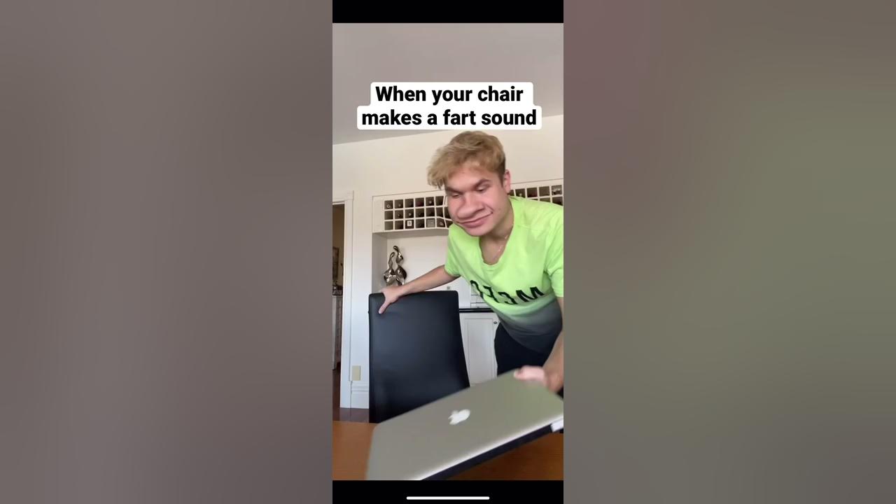 When your chair makes a fart sound #shorts