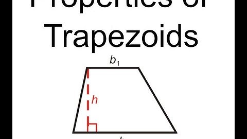 Properties of Trapezoids