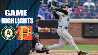 Pittsburgh Pirates vs Oakland Athletics HIGHTLIGHT| MLB April 29 2023 | MLB Season 2024