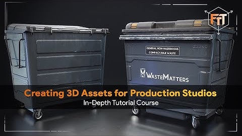 Creating 3D Assets for Game/Production Studios