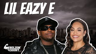 Lil Eazy E talks relationship with Eazy E's widow Tomica Wright ( Part 12 )