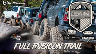 RUNNING THE RUBICON TRAIL 2020 with a bunch of Toyota 80 series and one Jeep JL!